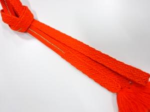 正絹　手組帯締め